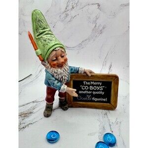 Goebel Hummel 7.5" Gnome The Merry CO-BOYS‎ #Well 516 Vintage 1971